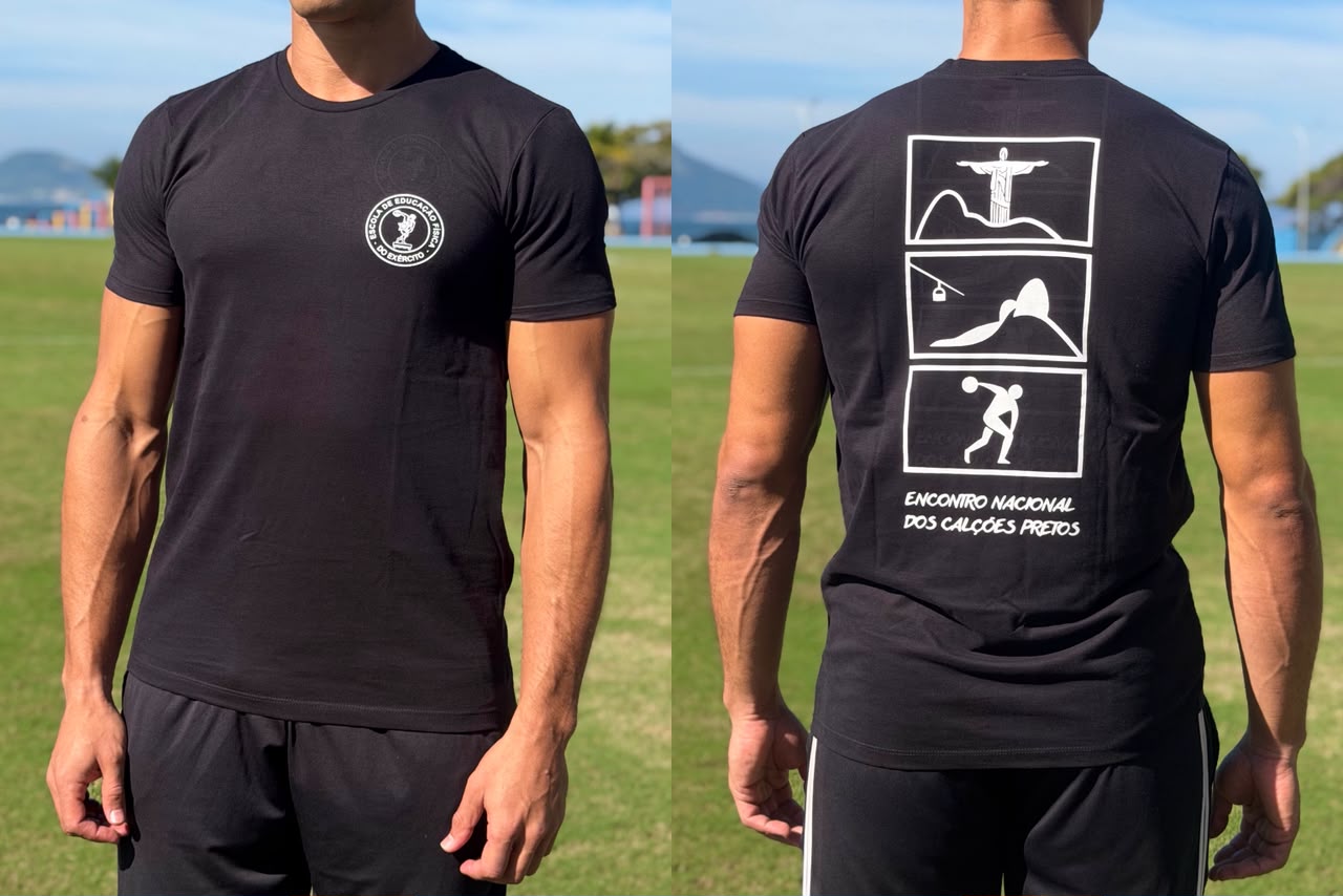 Camiseta Masculina do Encontro (frente e costas)